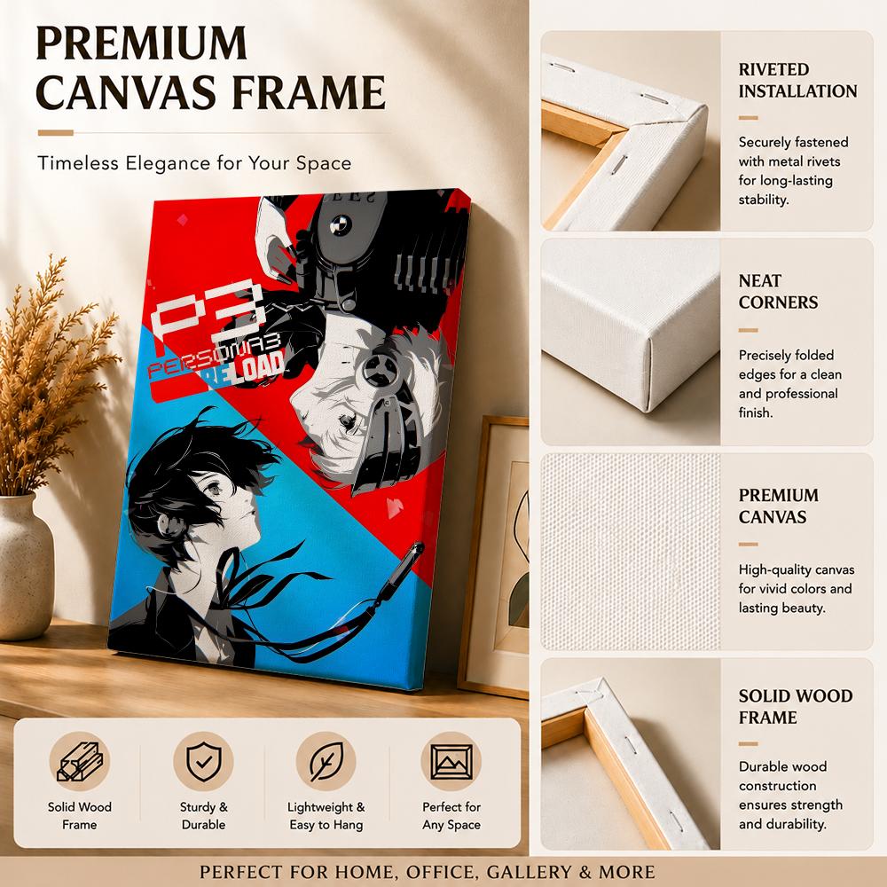 Video Game P-Persona 3 Paintin - Canvas Wrap Ready review and price