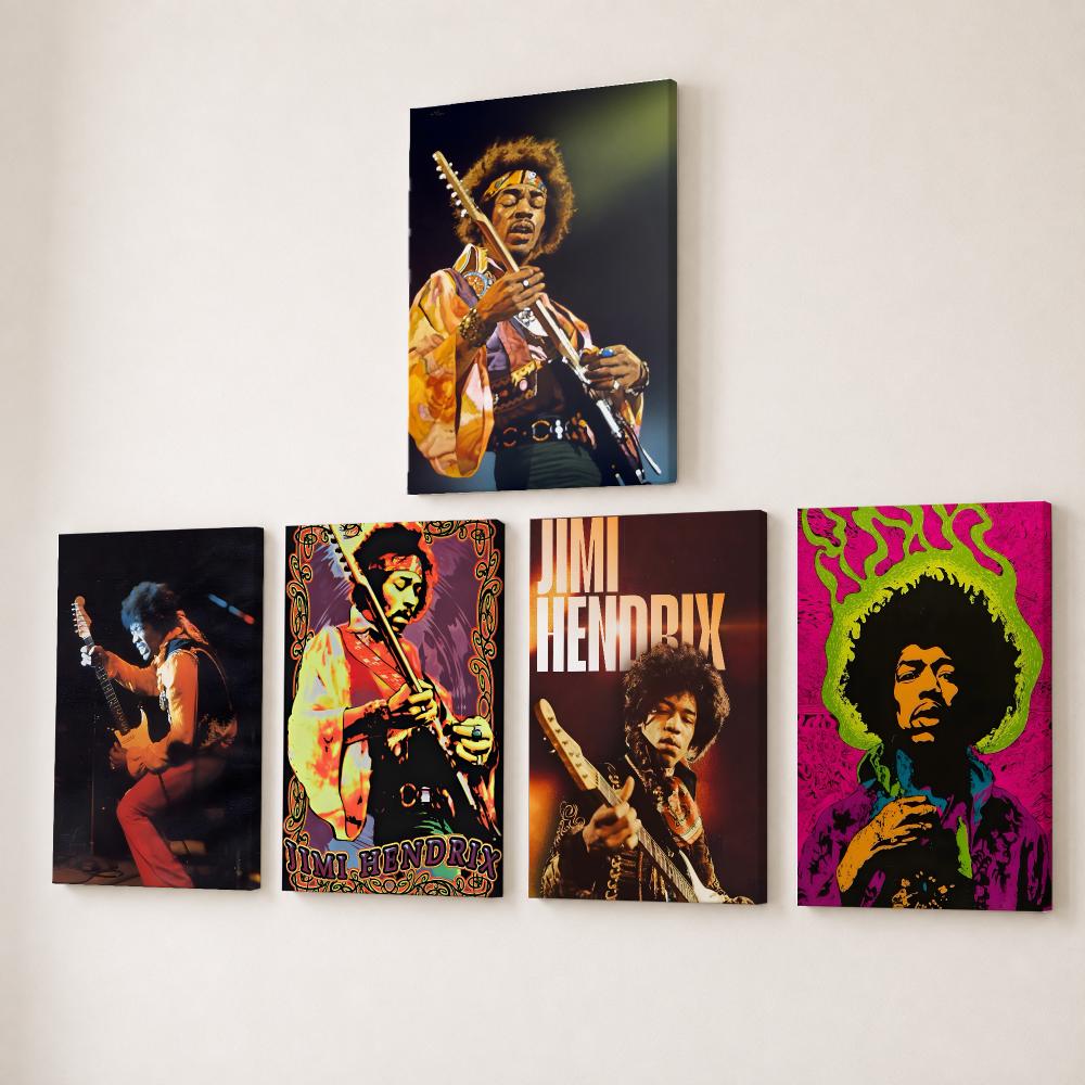 J-Jimi Hendrix Kraft Papper Pa - Canvas Wrap Ready review and price