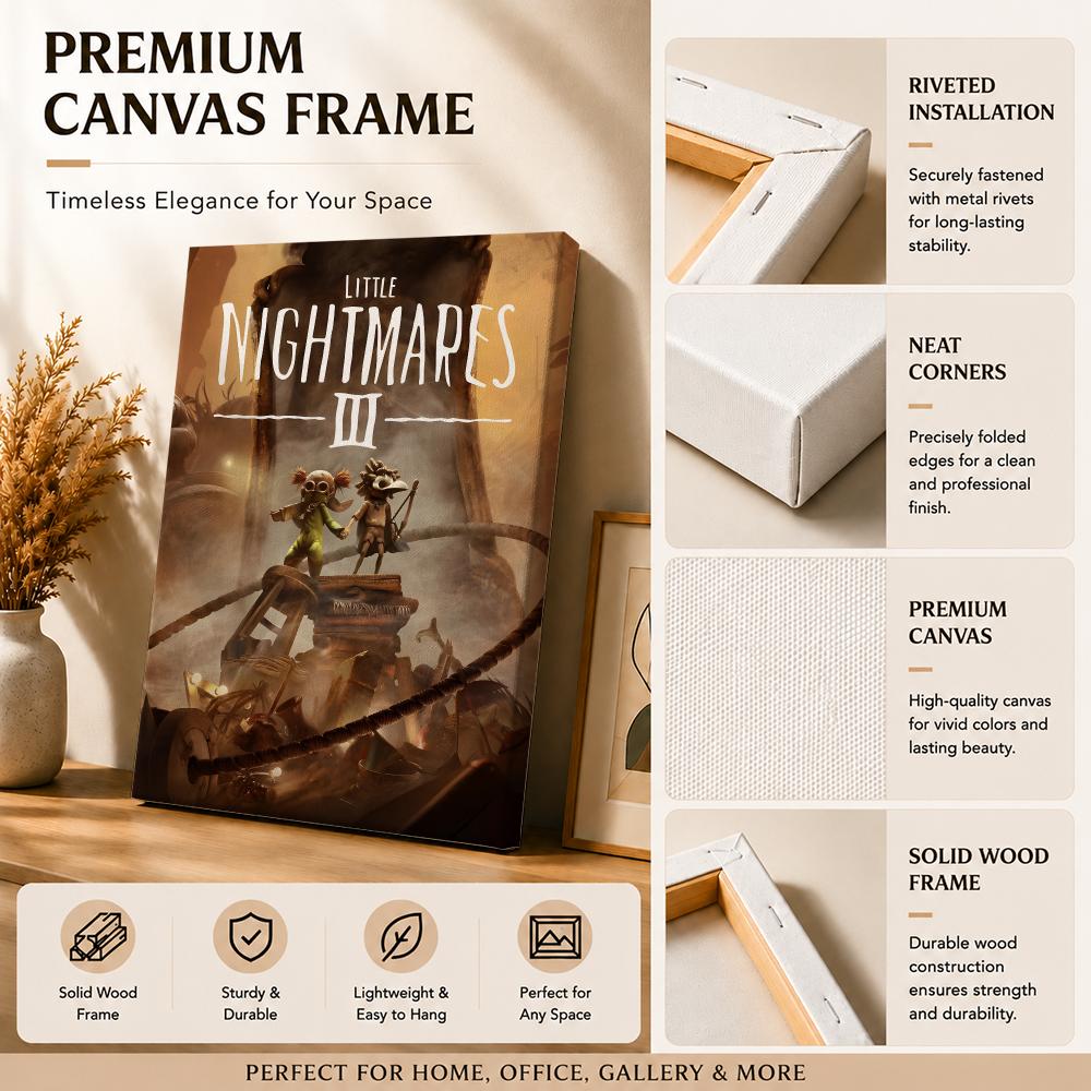 Game L-Little Nightmares Anime - Canvas Wrap Ready review and price