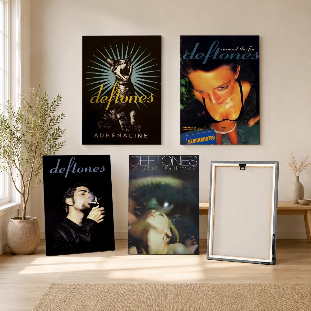 Rock Band D-Deftones Painting  - Canvas Wrap Ready review and price