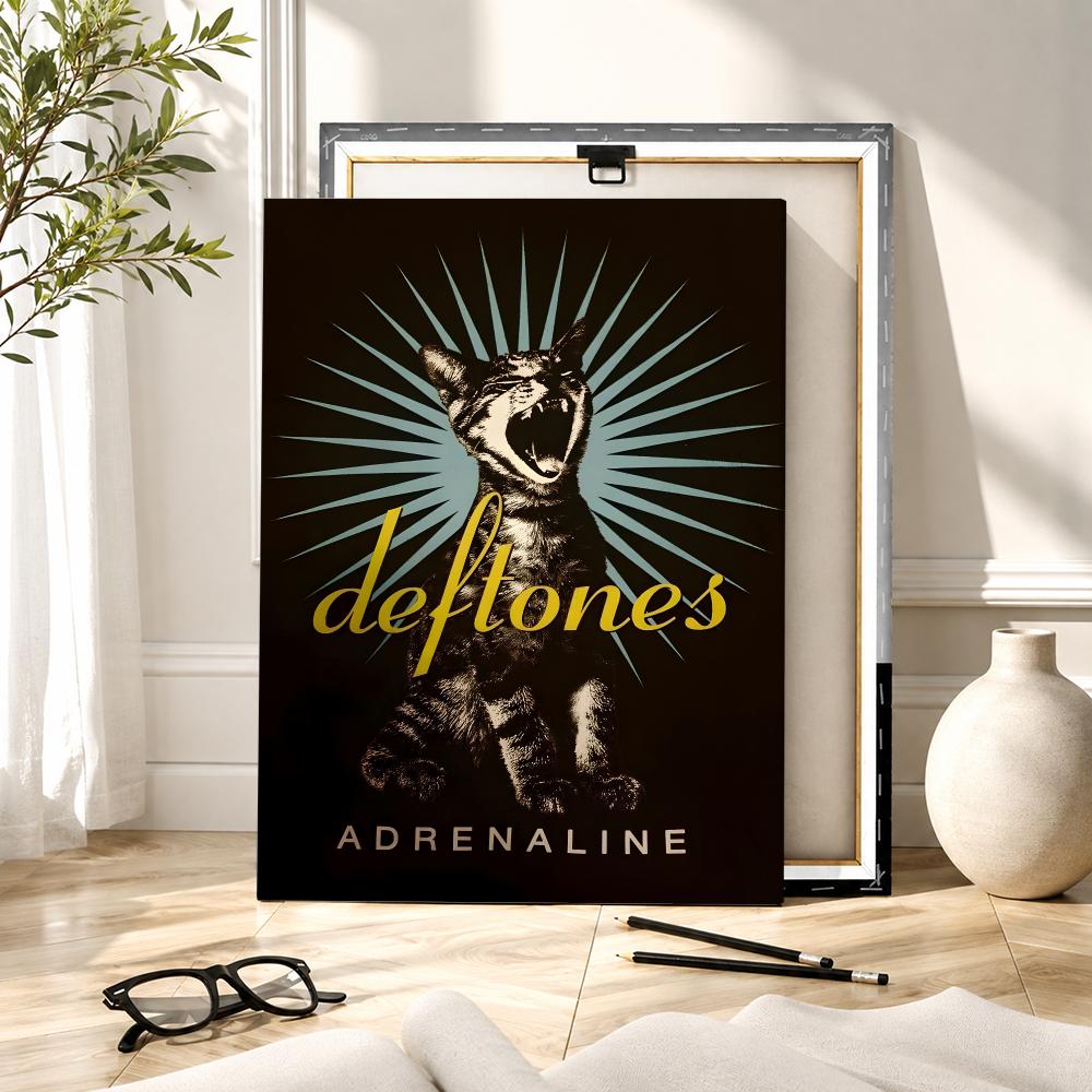 Rock Band D-Deftones Painting  - Canvas Wrap Ready review and price