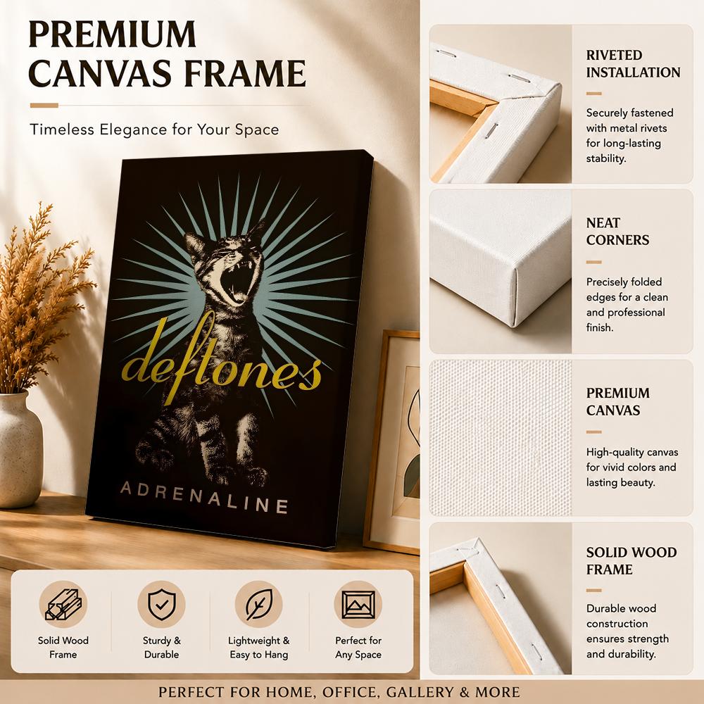 Rock Band D-Deftones Painting  - Canvas Wrap Ready review and price