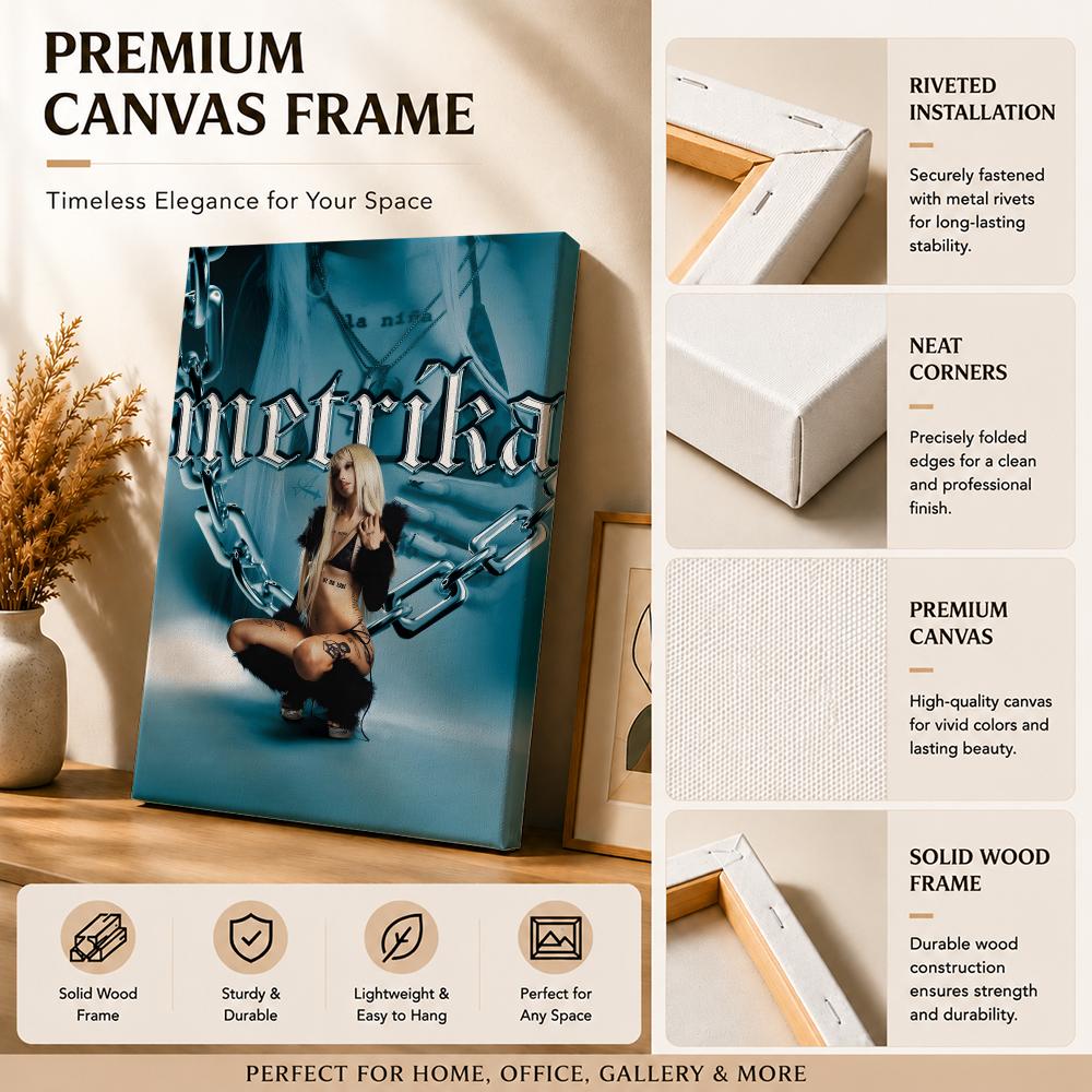 Rapper Singer M-Metrika Painti - Canvas Wrap Ready review and price