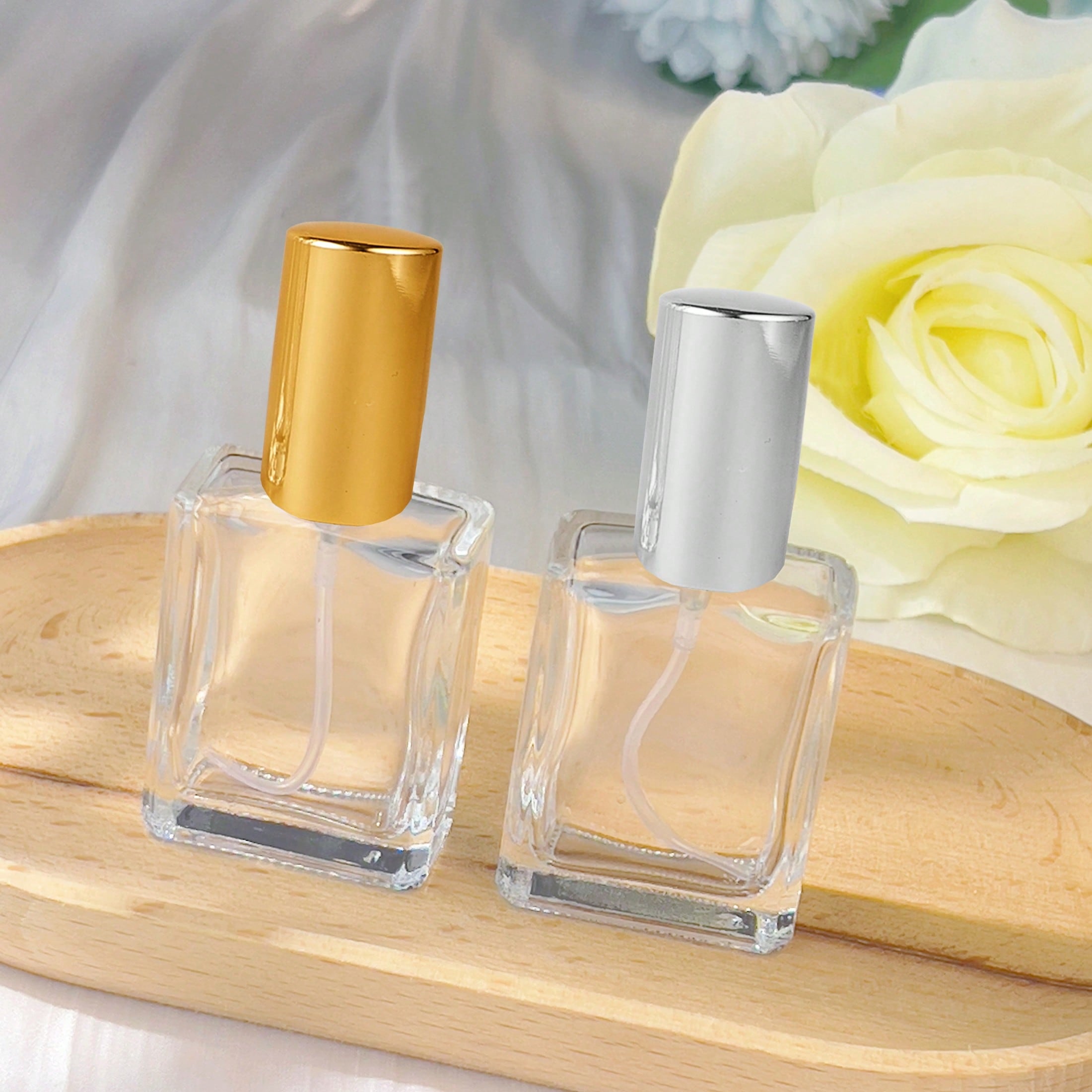 15ml Flat Square Refillable Pe - Water Bottle Blank review and price