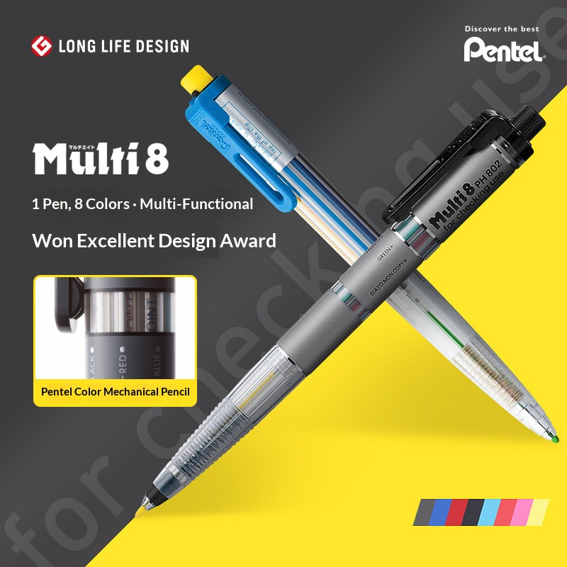 Pentel Multi 8 Multifunctional - Staedtler Pencil Lumocolor review and price
