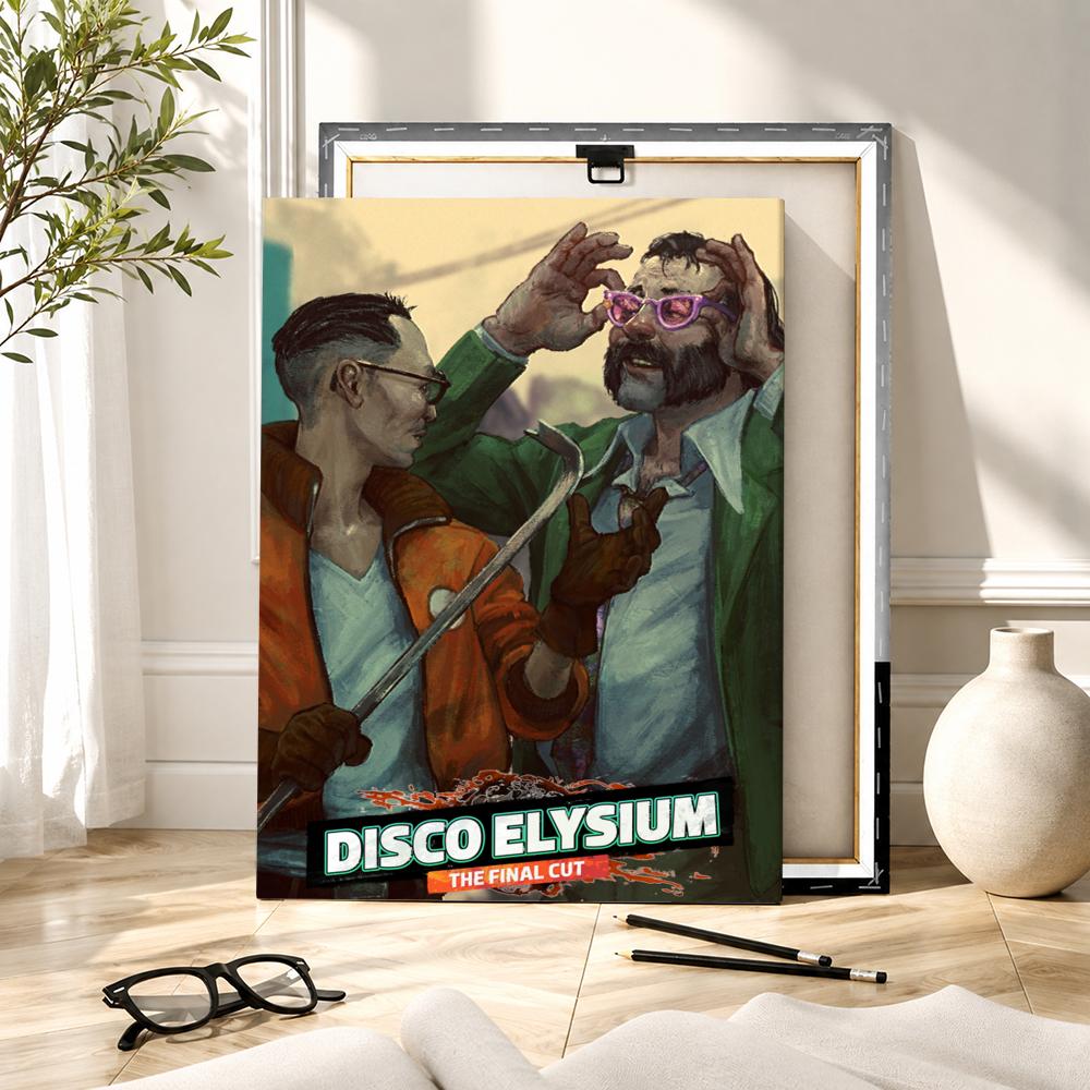 D-Disco Elysium Hot Video Game - Canvas Wrap Ready review and price