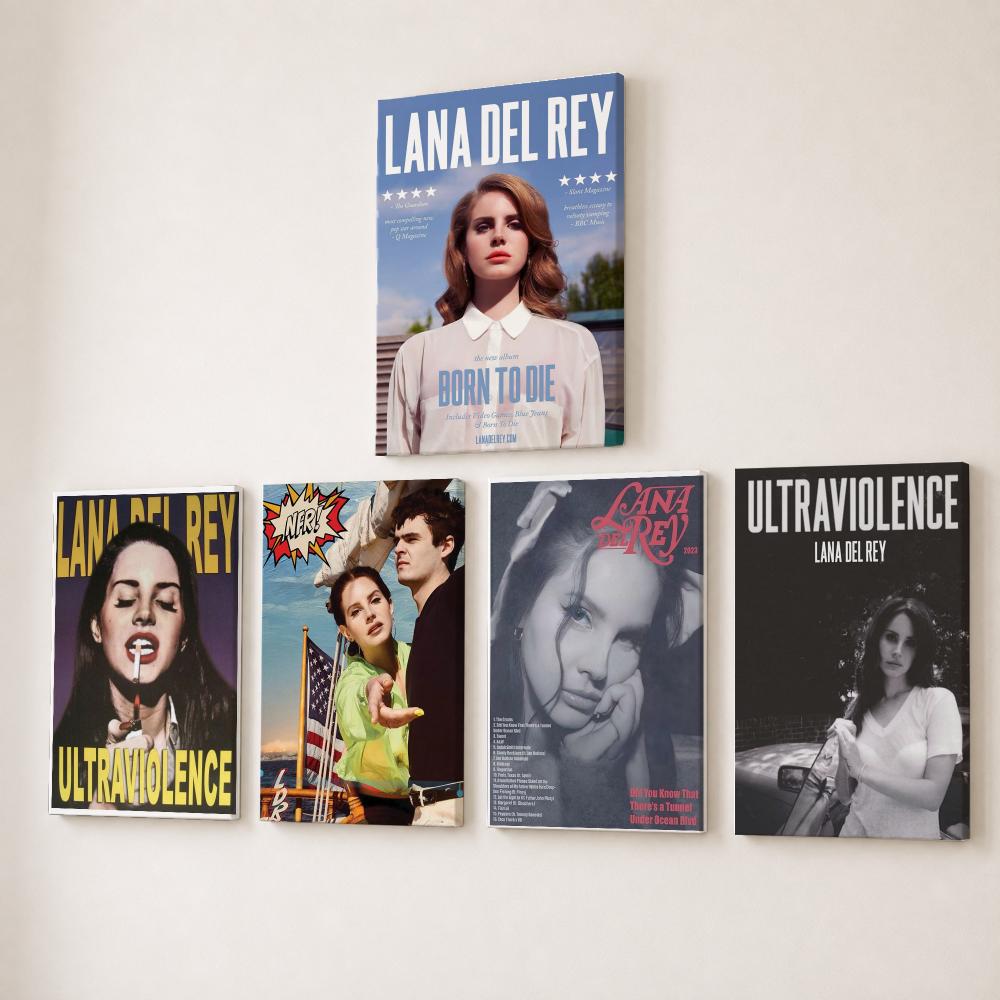 Famous Singer L-Lana Del Rey P - Canvas Wrap Ready review and price