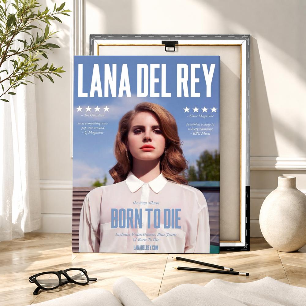 Famous Singer L-Lana Del Rey P - Canvas Wrap Ready review and price